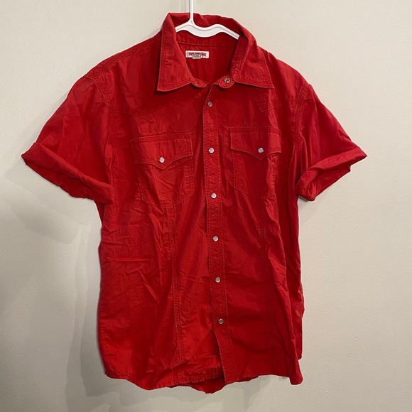 true religion button up